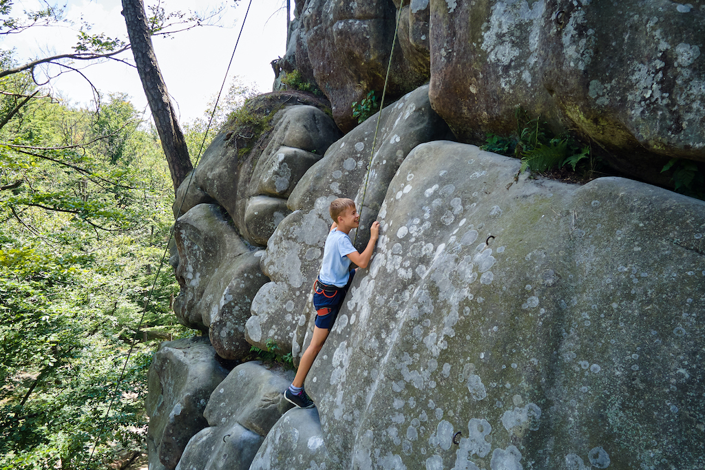 invito all'arrampicata